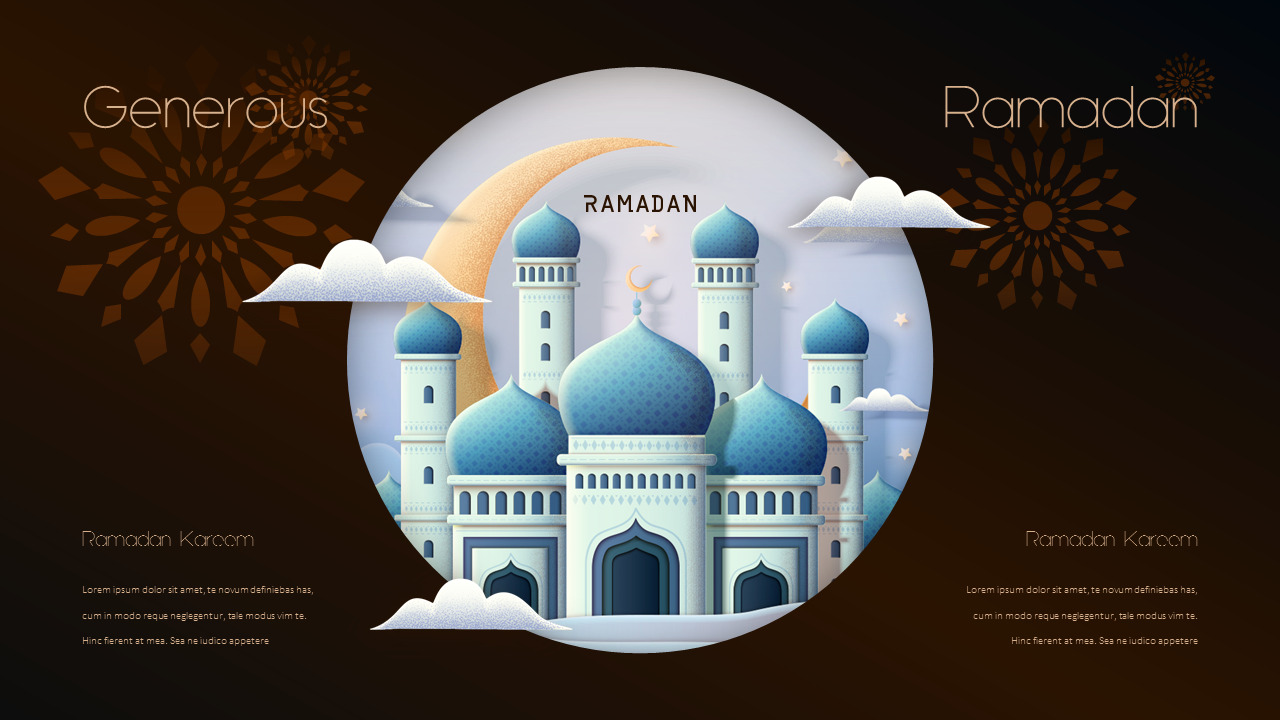Ramadan Kareem Presentation PowerPoint Templates Design