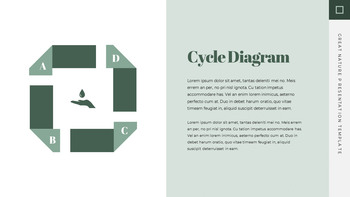 大自然 谷歌幻灯片模板图设计_26