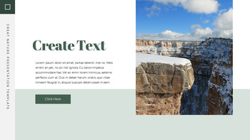 大自然 幻灯片模板_20