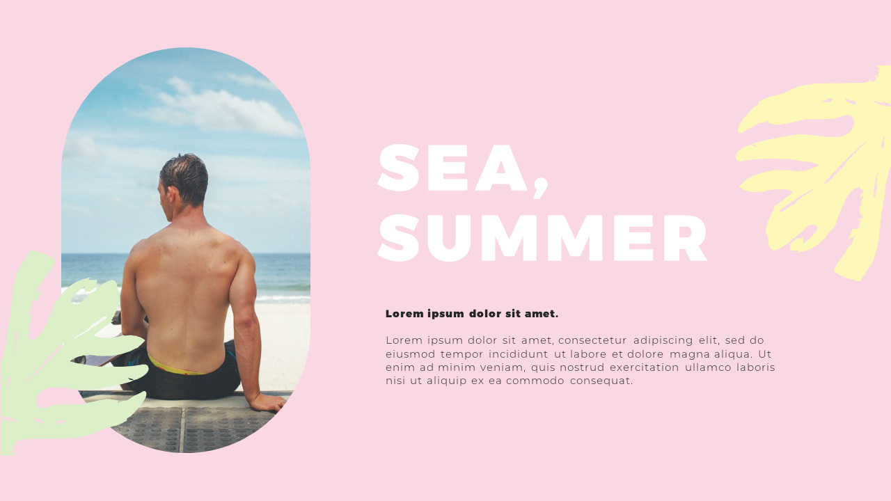 VACATION google slides template