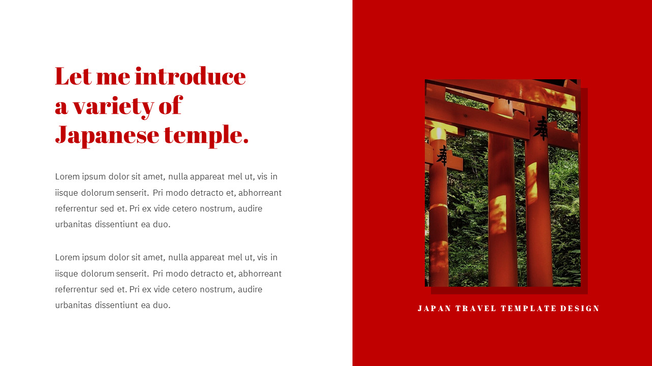 Japan Presentation Google Slides Templates|Travel