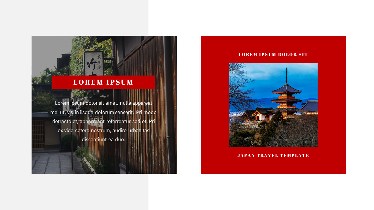 Japan Presentation Google Slides Templates|Travel