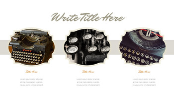 Vintage Typewriter Google Docs PowerPoint_13