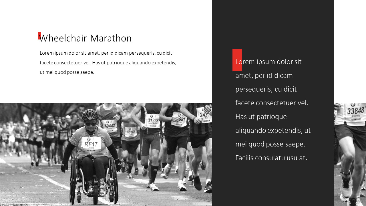 Marathon Google Slides TemplatesSports