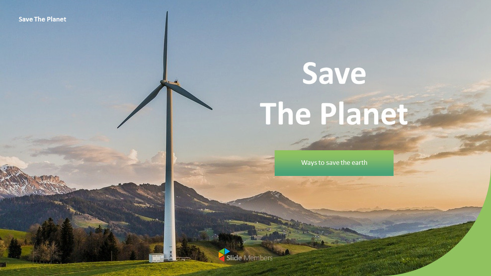 Save The Planet Google Slides mac_01