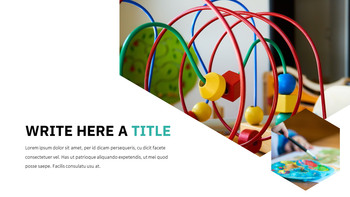 Educazione dei bambini Design semplice delle diapositive_28