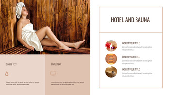 Servicios e instalaciones del hotel Diseño de diapositivas simple_14