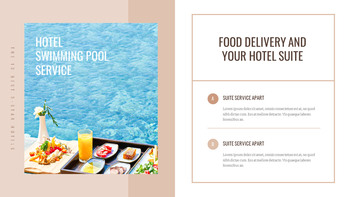 ホテルのサービスと施設 シンプルなスライドのデザイン_20