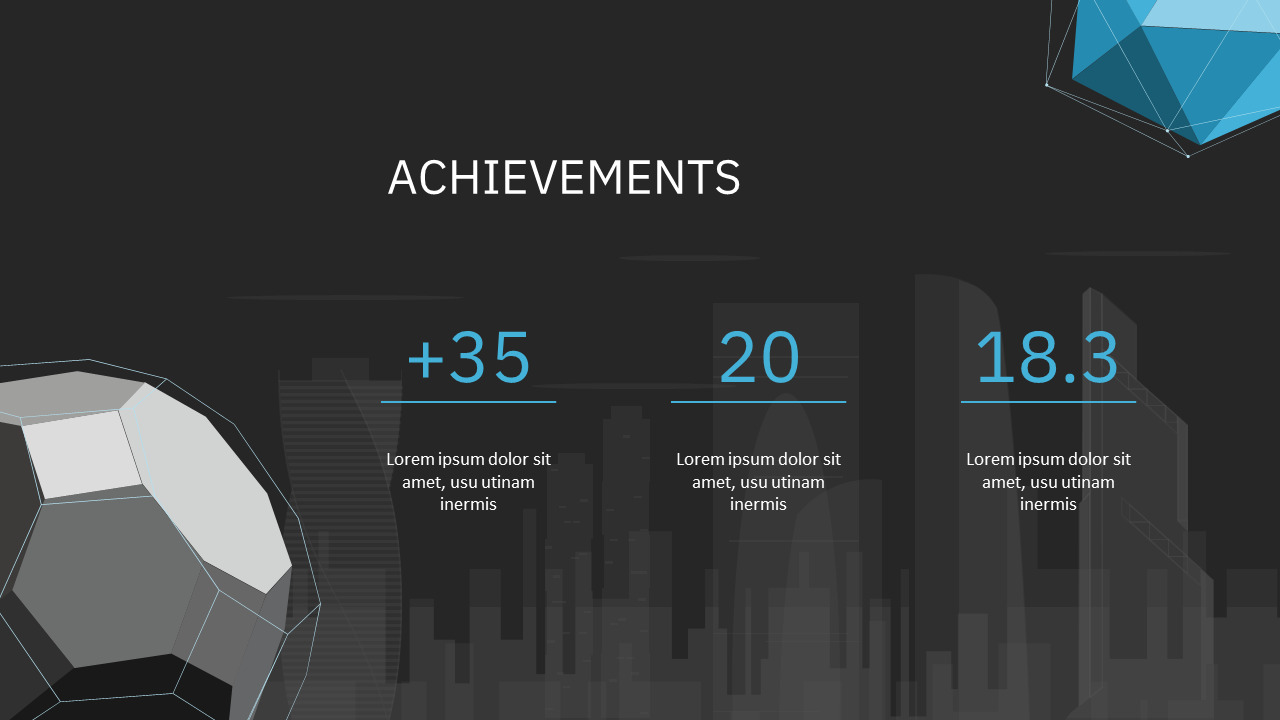 多边形背景业务演示 投资者音高演示文稿PPT_03