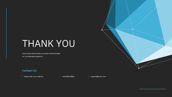 多边形背景业务演示 投资者音高演示文稿PPT_13