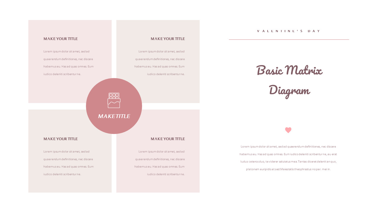 Valentine s Day is for Love google slides template Lifestyle