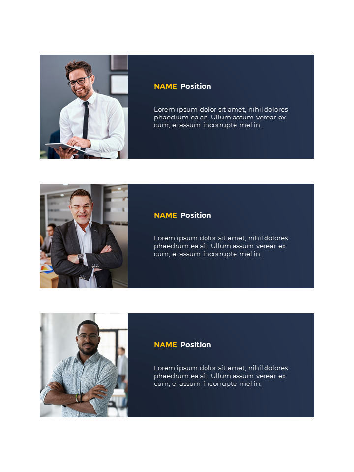 Vertical Design Template Business Proposal Google Slides to PowerPoint