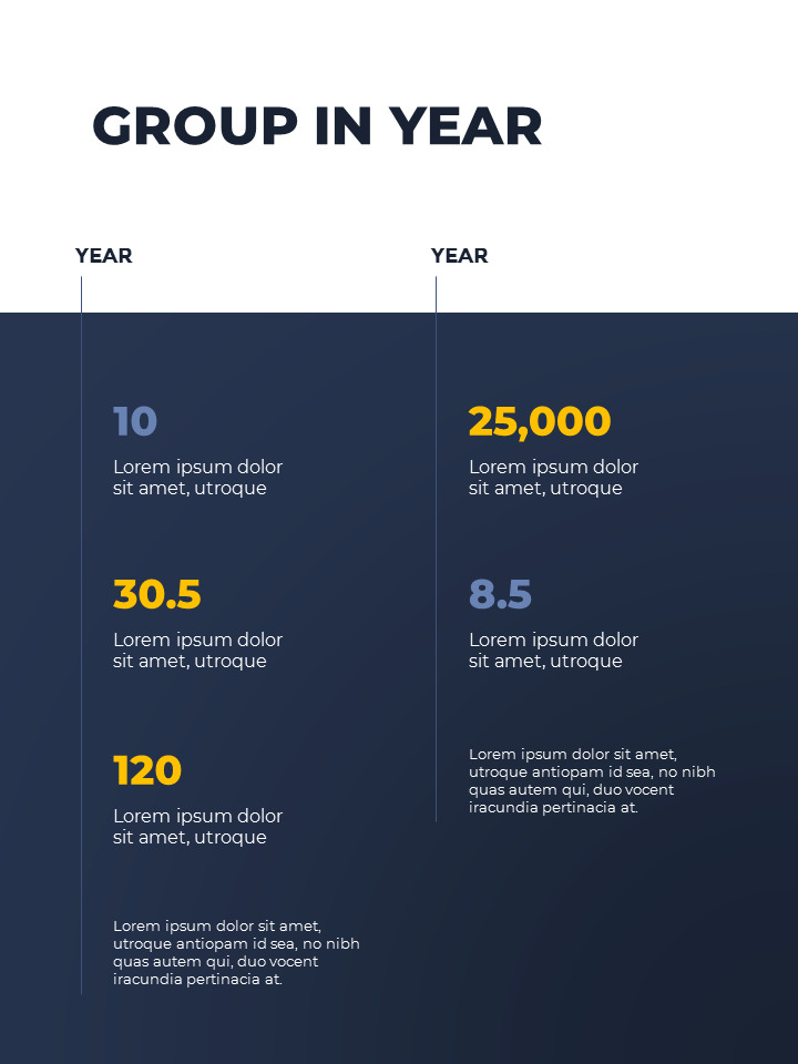 Vertical Design Template Business Proposal Google Slides to PowerPoint