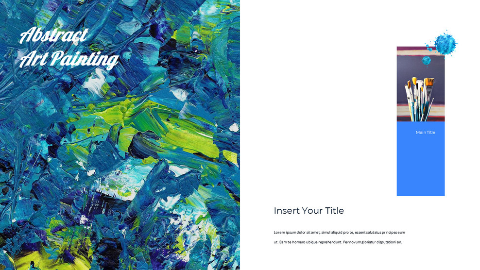 Art Painting Google Slides TemplatesLifestyle