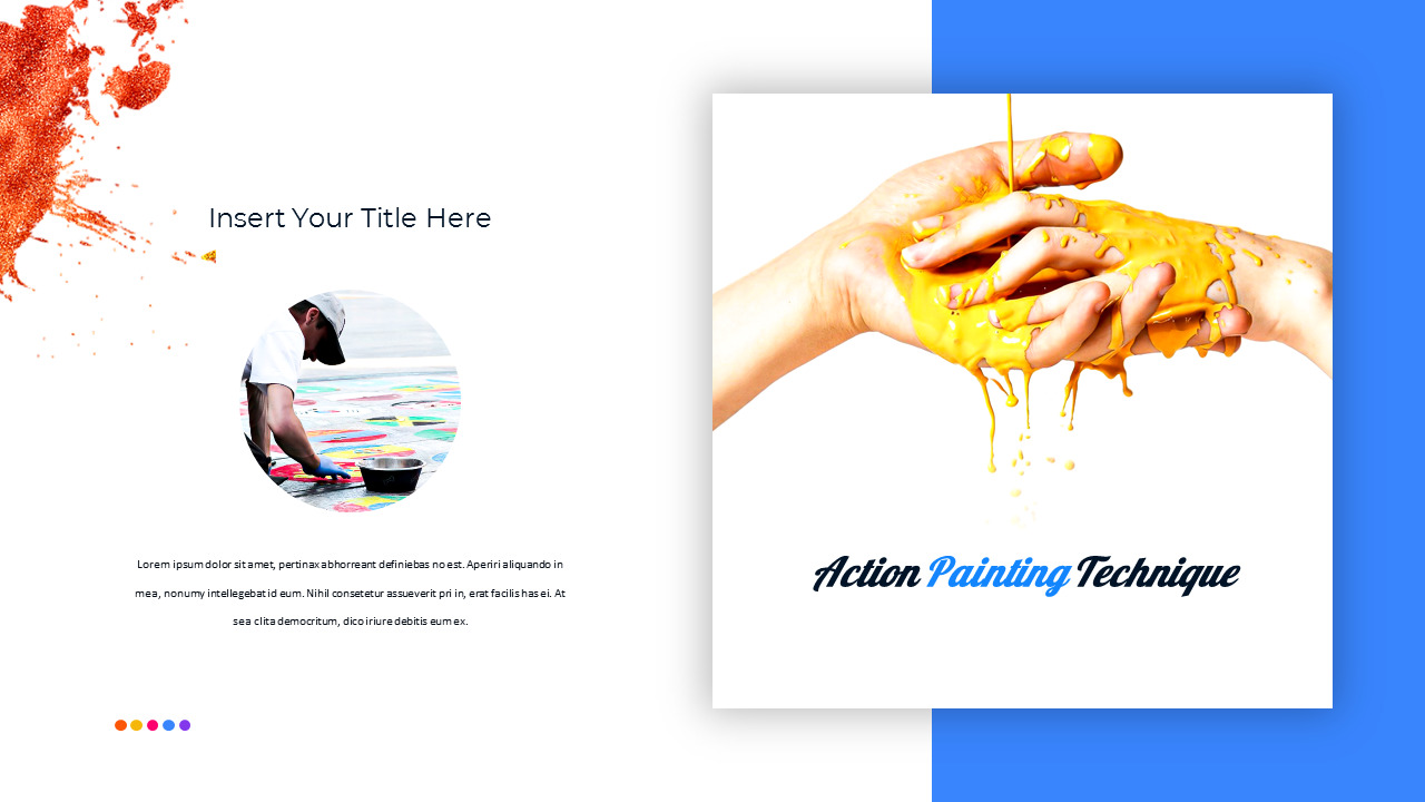 Art Painting Google Slides TemplatesLifestyle