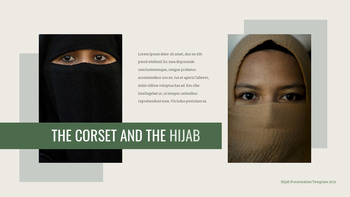 Hijab Conception de diapositives facile_05