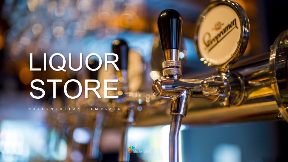 liquor store Easy Slides Design