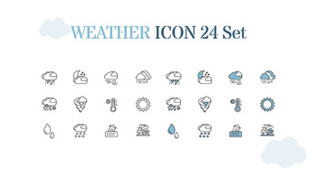 Météo variée conception de diapositives de présentation_40