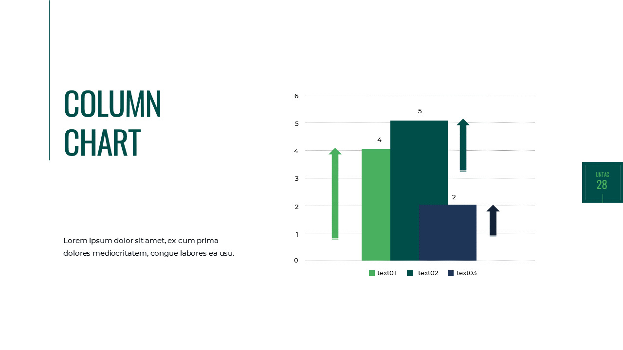 Untact Life slide template