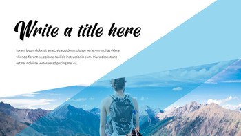 冒险 幻灯片模板_15