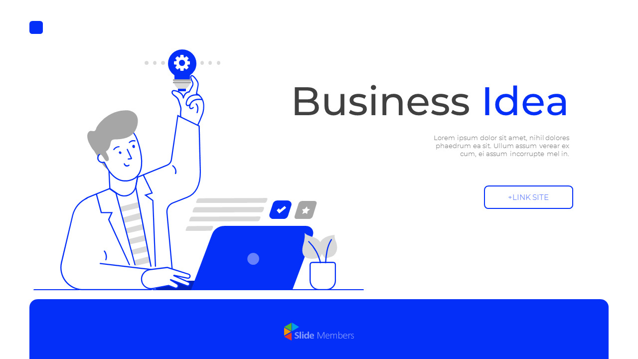 Business Idea Pitch Deck powerpoint pptTemplates