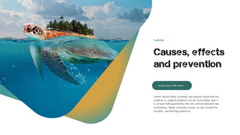 海洋汚染 スタートアップPPTテンプレート_13