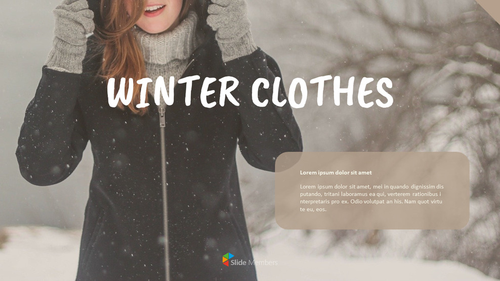 winter clothes Google PPT Templates_01