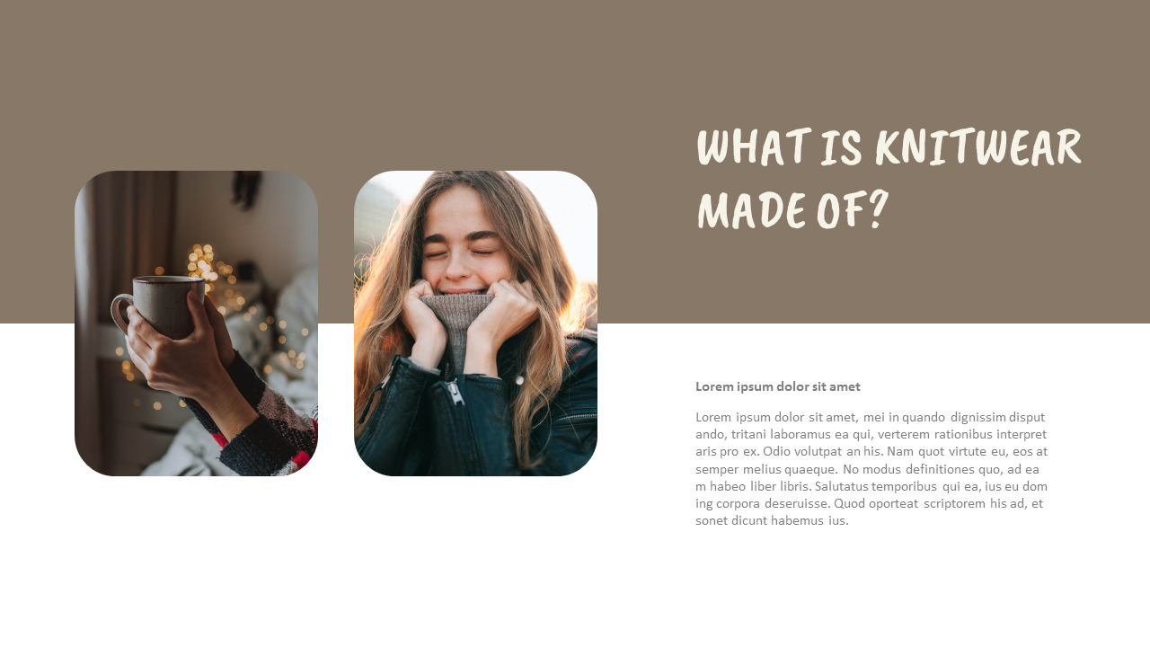 winter clothes Google PPT Templates|Fashion|Slides