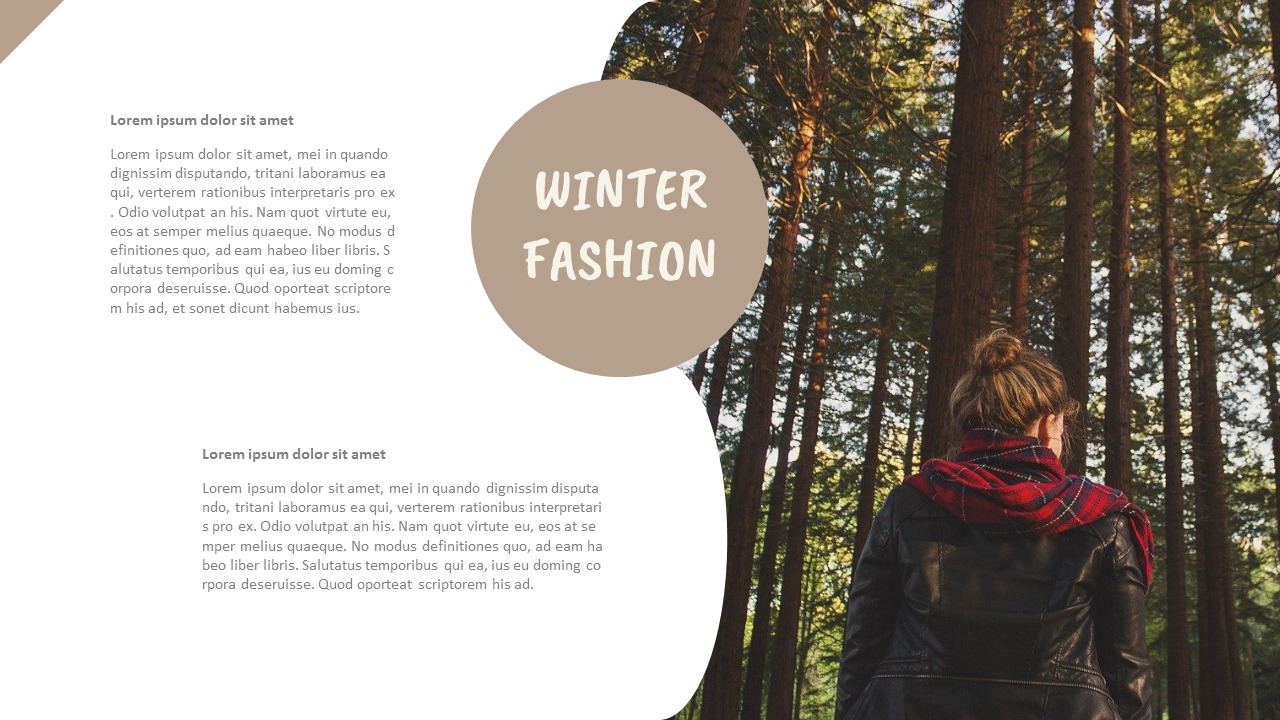 winter clothes Google PPT Templates|Fashion|Slides