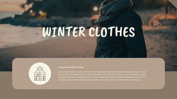 winter clothes Google PPT Templates_20