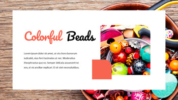 Beads Craft google slides template_07