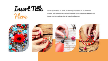 Beads Craft google slides template_22