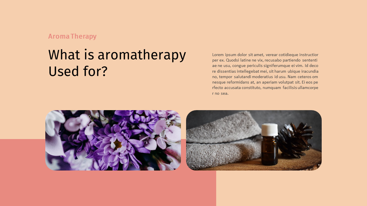 芳香疗法 幻灯片模板_02