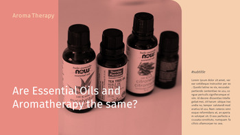 芳香疗法 幻灯片模板_26