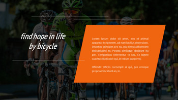 Cyclisme Conception de diapositives facile_22