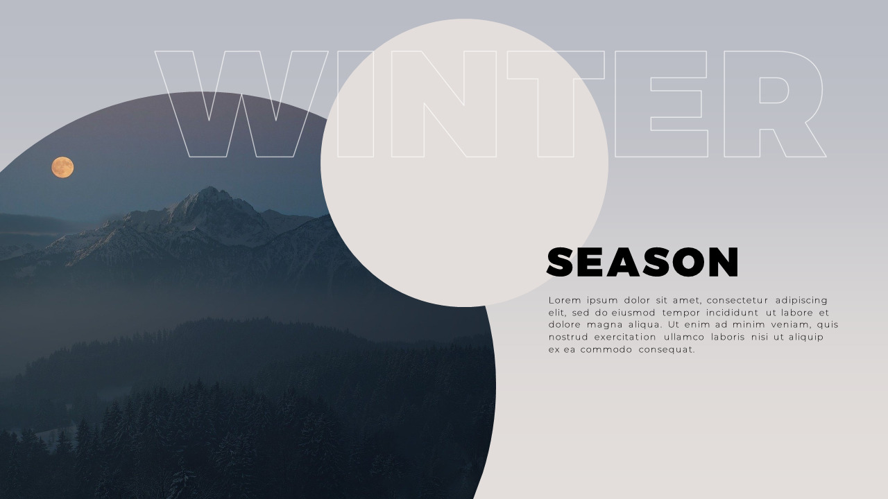 Frozen Google SlidesNature