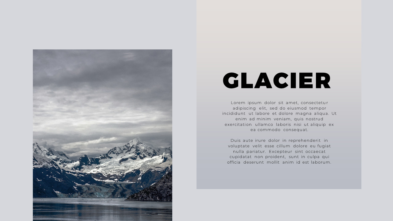 Frozen Google SlidesNature