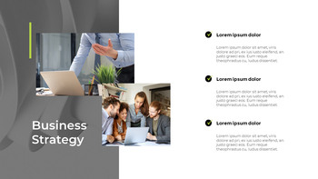 波状の抽象的な背景ピッチデッキ シンプルなデザインテンプレート_09