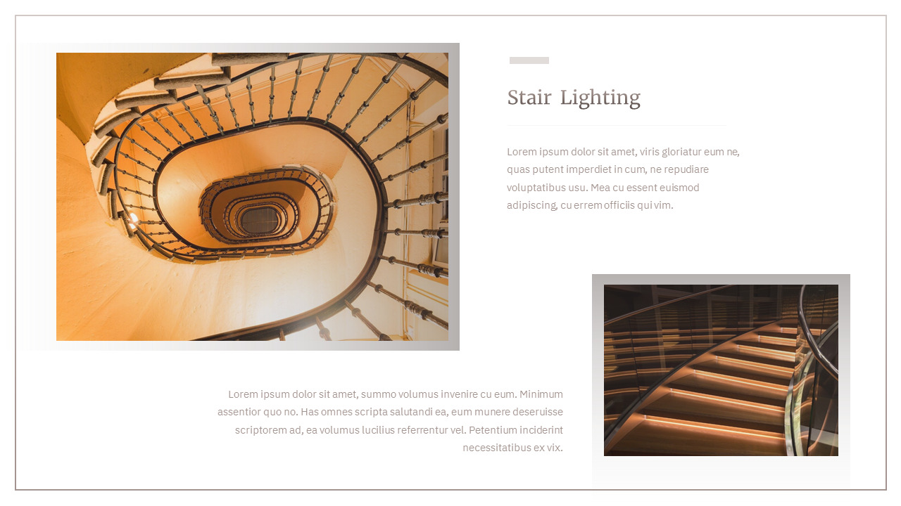 Interior Lighting Google Slides Templates|Housing