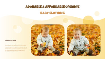 Baby Fashion company profile ppt template_04