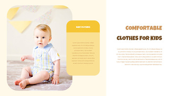 Baby Fashion company profile ppt template_05