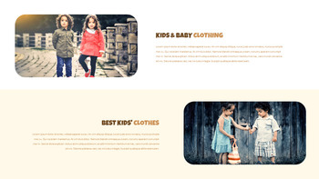 Baby Fashion company profile ppt template_07