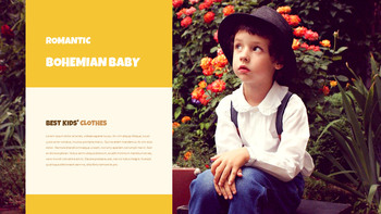 Baby Fashion company profile ppt template_10