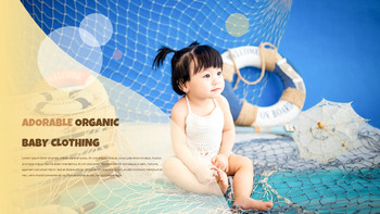 Baby Fashion company profile ppt template_11