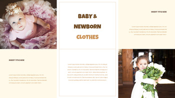 Baby Fashion company profile ppt template_22