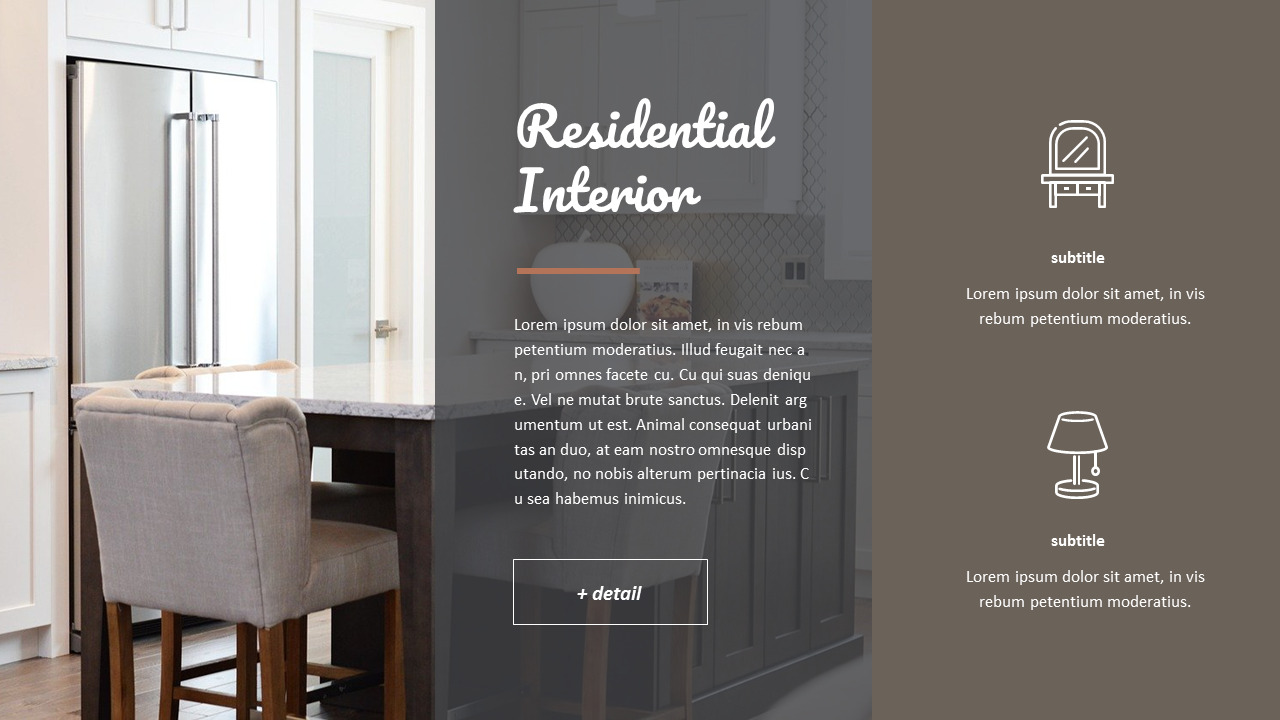 舒适的家庭室内 谷歌演示幻灯片_03