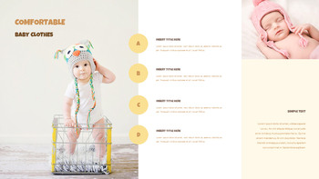 Baby Fashion company profile ppt template_27