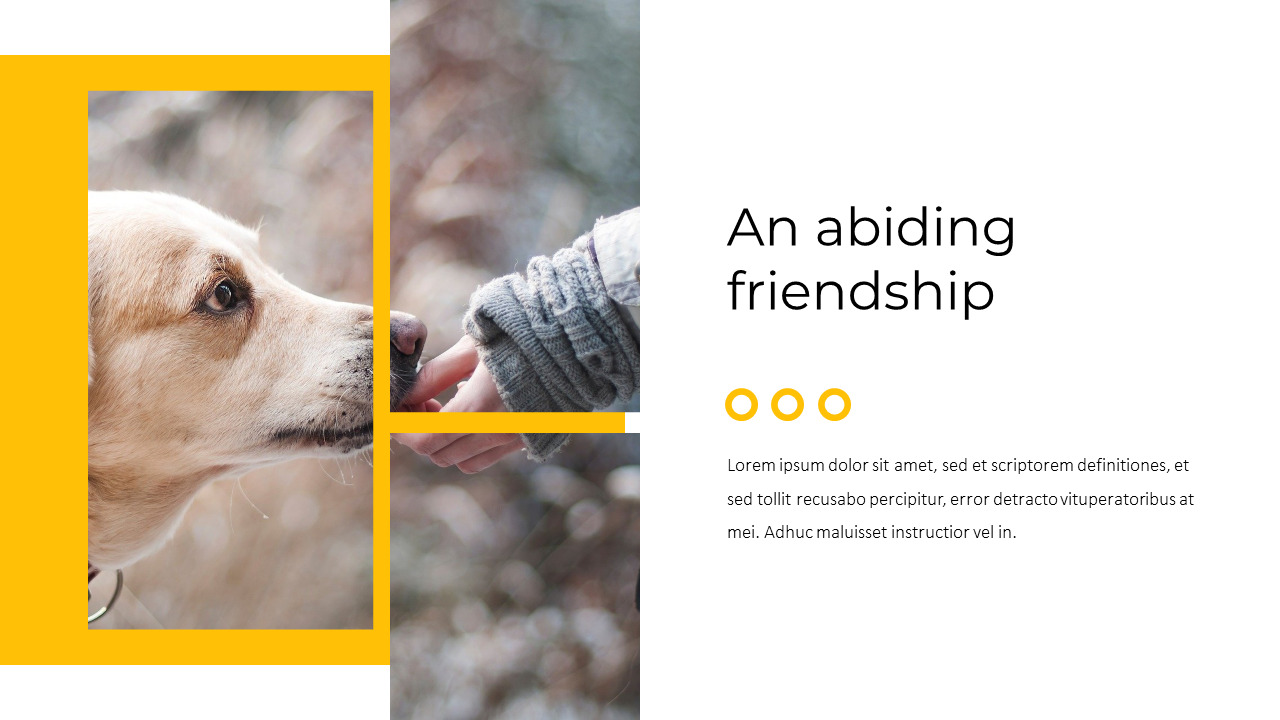 Friendship template design|Lifestyle|Google Slides