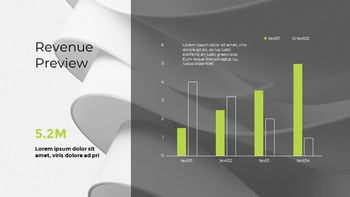 Pitch Deck Ondulé Abstrait modèle de présentation de démarrage_10