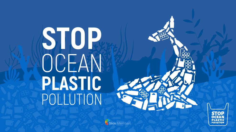 Stop Ocean Plastic Pollution PowerPoint Theme_01